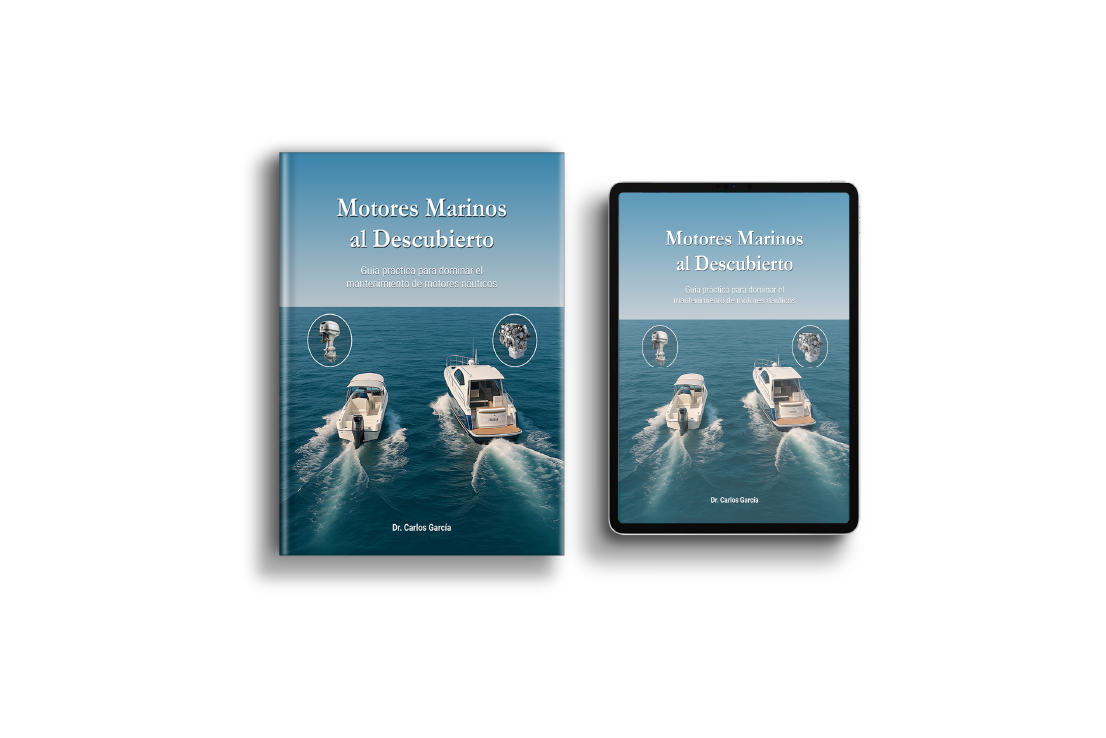 Portada del libro Motores Marinos al Descubierto
